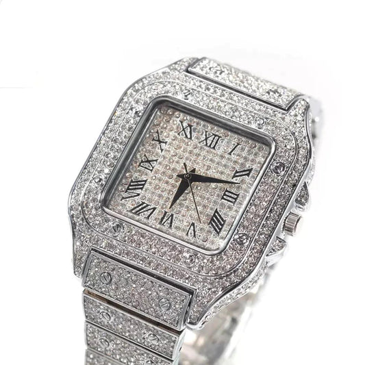 Black Luxury Diamond Watch