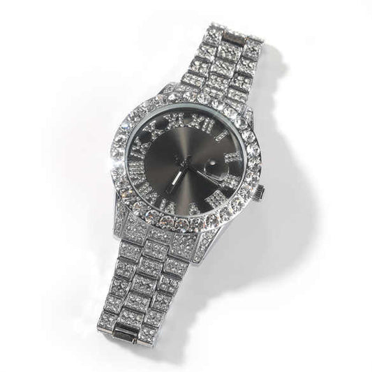 Black Diamond Circle Watch