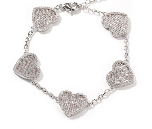 Ring Around The Heart Bracelet