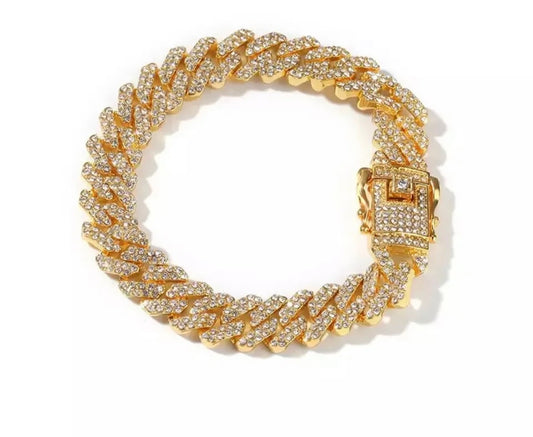 Cuban Link Bracelet "Gold"